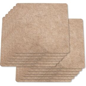 سجادة مرحاض عالمية G-Floor Drip & Dry Tan (2 × 2 بوصة، 12 قطعة) - تتميز بطبقة ماصة مع دعامة من الفينيل المقاوم للماء للحمامات والكومود والإعدادات الصناعية in Kuwait