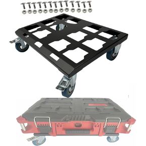 صندوق أدوات عالي التحمل دوللي متوافق مع عربات التعبئة المتوافقة مع صندوق أدوات التعبئة Waukee سعة تحمل تصل إلى 300 رطل (مجموعة واحدة) in Kuwait