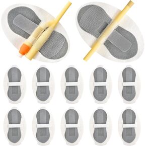 10Pcs Foley Catheter Stabilization Device, Urinary Leg Bag Catheter Tube Holder, Catheter Supplies for Single/Double/Feeding Tube, Adhesive Catheter Urinary Leg Bags Holder,Blue in Kuwait