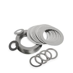 20/50 قطعة M3-M15 شيم من الفولاذ المقاوم للصدأ رقيقة للغاية ضبط الرقائق حشية فاصل محمل المحور سميكة 0.1 0.2 0.3 0.5 غسالات الأجهزة (M11x17 (20 قطعة)، سميكة 0.5 مم) in Kuwait