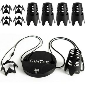 ضد الحبوب لعبة غولف محاكاة المحملات مع قاعدة الحبل - المحملات البلاستيكية محاكاة لعبة غولف لضرب الحصير، حامل تي شيرت داخلي حصيرة الغولف لبساط نطاق القيادة، المحملات القابلة لإعادة الاستخدام لممارسة المحاكاة in Kuwait