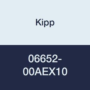 Kipp 06652-00AEX10 Novo·Grip Thermoplastic Mini Wing with 8-32" External Thread, Stainless Steel Stud, Inch, 28 mm Diameter, 10 mm Screw Length, Grey (Pack of 10) in Kuwait