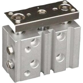 Bore 12mm Stroke 10mm TCM12x10S Tri-Rod Air Cylinder Bronze Bearing with Magnet TCM12-10S Double Acting in Kuwait