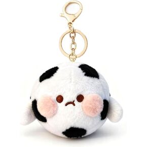 سلسلة مفاتيح JEWSUN لطيفة لكرة القدم من القطيفة الناعمة لحقيبة الظهر in Kuwait