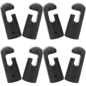 8 قطع من أغطية عمود الترامبولين البديلة من DOITOOL، أغطية بلاستيكية لأعمدة شبكة الأمان تناسب أنابيب بقطر 1.18 سم، ملحقات الترامبولين لتثبيت الشبكة الآمنة in Kuwait