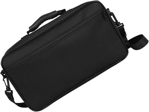 Kisangel مقاوم للماء أكسفورد القماش المزمار تخزين حامل حقيبة كتف واحدة حقيبة تخزين الأدوات السوداء للسفر وأداء المسرح in Kuwait