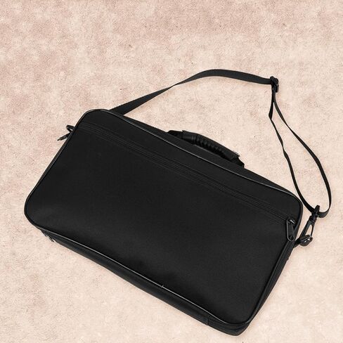 Kisangel مقاوم للماء أكسفورد القماش المزمار تخزين حامل حقيبة كتف واحدة حقيبة تخزين الأدوات السوداء للسفر وأداء المسرح in Kuwait