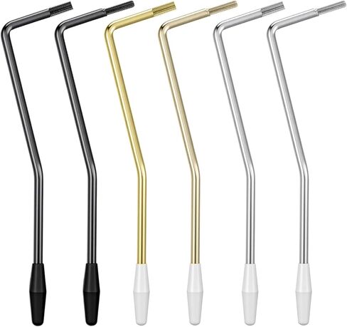 6 قطعة شريط الضربة للجيتار الكهربائي ذراع اهتزاز 6 مللي متر 5 مللي متر شريط الضربة مع طرف معدني ذراع اهتزاز واحد لاستبدال الجيتار الكهربائي 3 ألوان in Kuwait