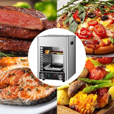 Commercial Electric Steak Broiler,Steak Grill, 800°C Constant Temperature Electric Oven, Adjustable Time Temperature in Saudi Arabia