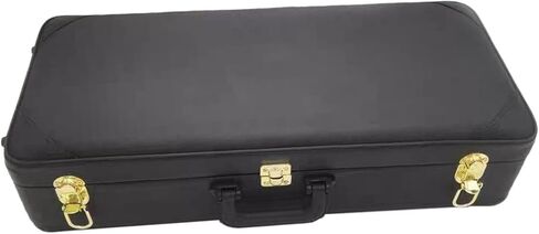 Wind Instrument Case Storage Bag with A Comfortable Handle Faux Leather Carry Case, for Alto Sax in Kuwait
