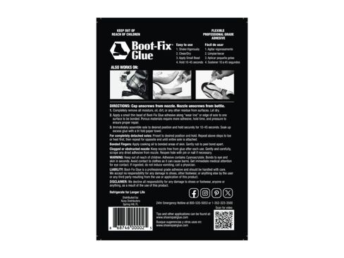 لاصق أسود احترافي من Boot-Fix للأحذية الطويلة والأحذية والصنادل والأحذية الرياضية وحقائب اليد، 0.7 أونصة (20 جرام)، رابط مرن في ثوانٍ، لا حاجة إلى التثبيت in Saudi Arabia