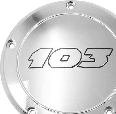 HDBUBALUS 5 Holes Derby Cover Engine Timing Cover Points Cover Fit for Harley Touring Trike Dyna Softail in Kuwait