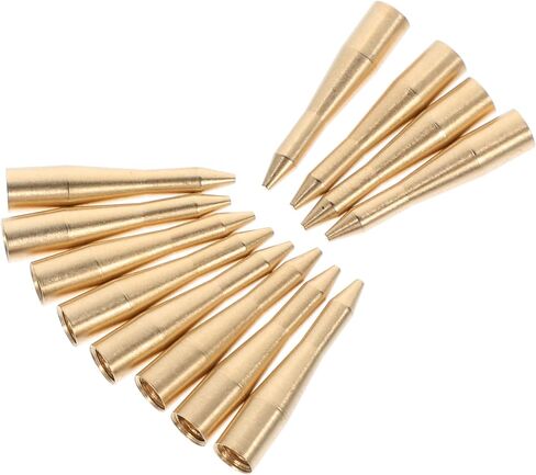 Mikikit 12 قطعة من أعمدة السهام المعدنية ذات الخيط القياسي لتعزيز أعمدة الألعاب وإكسسوارات السهام الخارجية in Kuwait