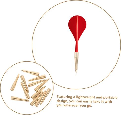 Mikikit 12 قطعة من أعمدة السهام المعدنية ذات الخيط القياسي لتعزيز أعمدة الألعاب وإكسسوارات السهام الخارجية in Kuwait