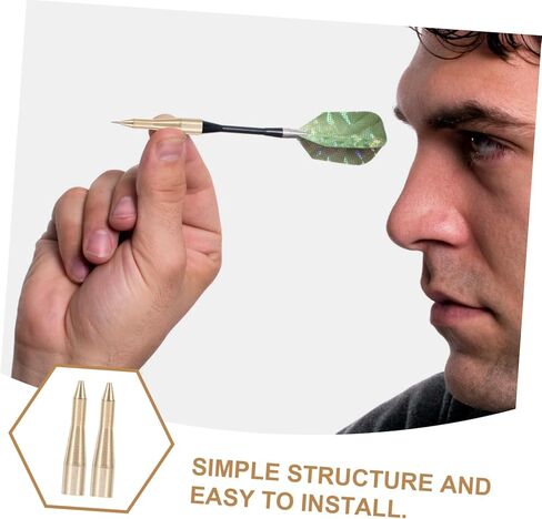 Mikikit 12 قطعة من أعمدة السهام المعدنية ذات الخيط القياسي لتعزيز أعمدة الألعاب وإكسسوارات السهام الخارجية in Kuwait