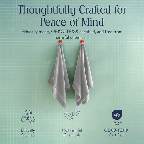 مناشف حمام بروكلين فائقة النعومة مصنوعة من القطن التركي بنسبة 100% - مجموعة مكونة من 2-770 جرام لكل متر مربع، عالية الامتصاص، قابلة للغسل في الغسالة، مجموعة مناشف حمام مثالية للمنزل والحمام (30 بوصة × 58 بوصة، رمادي بيوتر) in Kuwait