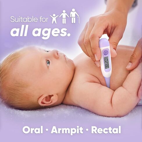 Wondfo Digital Basal Thermometer for Women Fertility – BBT Thermometer for Ovulation & Pregnancy Tracking – High Accuracy & LCD Display & Waterproof in Kuwait