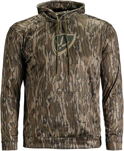 BLOCKER OUTDOORS Finisher Midweight Performance Hoodie - Quiet Fleece-Lined Turkey Hunting Hoodie for Cold Spring Mornings in Kuwait