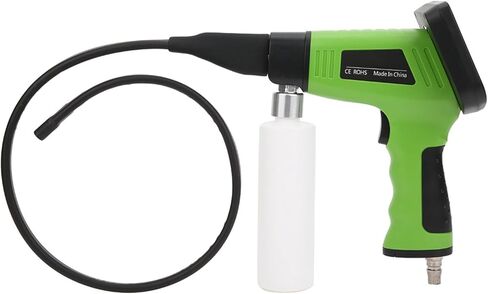 Jeanoko Car Air Conditioner Cleaning Visual Pipe Endoscope for Automotive Repair and Home Cleaning, 4.3-inch LCD Display for Stubborn Removal, ABS Material in Saudi Arabia