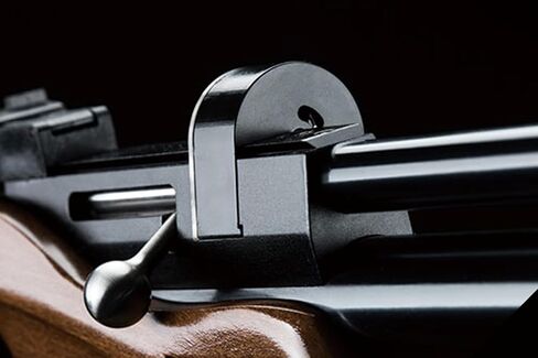 مسدس هوائي Lancer Tactial x SnowPeak CP1-M CO2 مقاس 5.5 ملم .22 - (أسود/خشبي) يصل إلى 500 إطارًا في الثانية in Kuwait