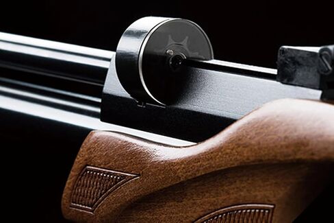 مسدس هوائي Lancer Tactial x SnowPeak CP1-M CO2 مقاس 5.5 ملم .22 - (أسود/خشبي) يصل إلى 500 إطارًا في الثانية in Kuwait