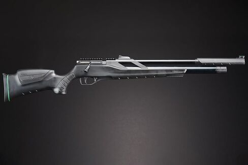 مسدس هوائي Lancer Tactial x SnowPeak T-REX PCP 5.5 ملم .22 عيار - (أسود) حتى 950 إطارًا في الثانية in Kuwait