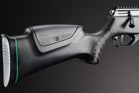 مسدس هوائي Lancer Tactial x SnowPeak T-REX PCP 5.5 ملم .22 عيار - (أسود) حتى 950 إطارًا في الثانية in Kuwait