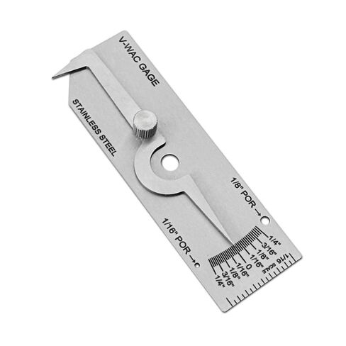 Welding Inspection Gauge Stainless Steel Fillet Weld Testing Gauge Precise Checks Depth Weld Thickness Gauge Inspection Kit in Saudi Arabia