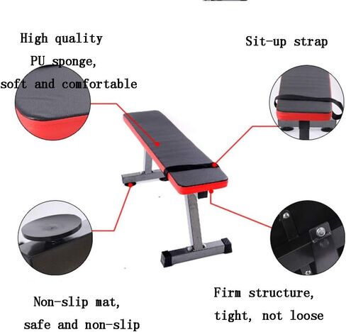 Fitness Equipment Small Weight Bench with Dumbbells, Professional Fitness Equipment, Exercise Bench, Multifunctional Dumbbell Bench, Supine Board, in Saudi Arabia