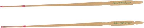 Yardwe 2pcs Chinese Dulcimer Sticks Professional Yangqin Mallets with Elegant Green Bamboo Pattern for Performance and Practice Compatible with All Yangqin Models in Saudi Arabia