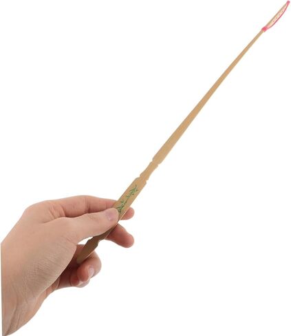 Yardwe 2pcs Chinese Dulcimer Sticks Professional Yangqin Mallets with Elegant Green Bamboo Pattern for Performance and Practice Compatible with All Yangqin Models in Saudi Arabia
