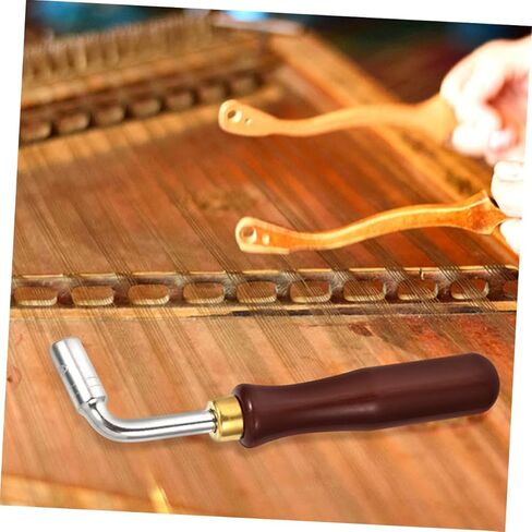 Kisangel 2Pcs Professional Dulcimer Tuning Wrenches Lightweight Compact Instrument Tuning Tools Essential for Quick Adjustments Enhanced Playing Experience Versatile for Various in Saudi Arabia
