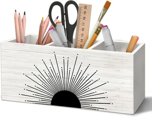 You Are So Loved Rainbow Pen Holder Organizer for Desk Accessories, Inspirational Wooden Box Desk Decorations for School Kids Room Bedroom Classroom Decor, Rainbow Classroom Decor in Kuwait