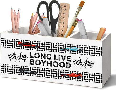 You Are So Loved Rainbow Pen Holder Organizer for Desk Accessories, Inspirational Wooden Box Desk Decorations for School Kids Room Bedroom Classroom Decor, Rainbow Classroom Decor in Kuwait