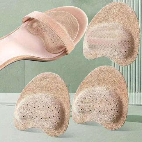 3 Pairs Forefoot Cushion Inserts for Women Shoes, Non-Sliding Insole Pads for Open Toe,Shoe Pads for Women Shoes Too Big in Saudi Arabia