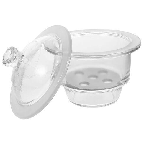 OUNONA 150mm Laboratory Glassware Desiccator Jar Vacuum Drying Dish Drying Bottle High Grade Easy to Carry in Saudi Arabia