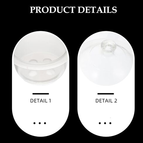 OUNONA 150mm Laboratory Glassware Desiccator Jar Vacuum Drying Dish Drying Bottle High Grade Easy to Carry in Saudi Arabia