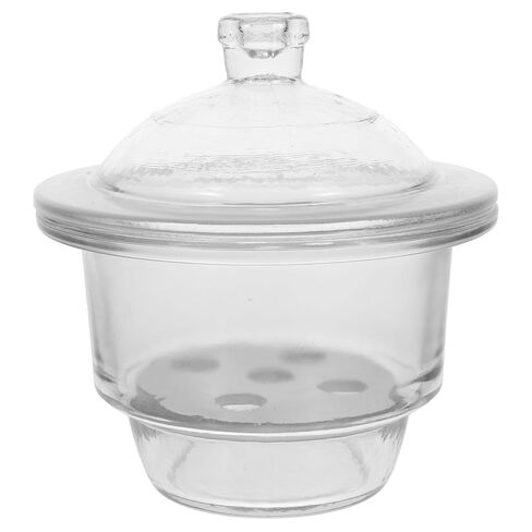 OUNONA 150mm Laboratory Glassware Desiccator Jar Vacuum Drying Dish Drying Bottle High Grade Easy to Carry in Saudi Arabia