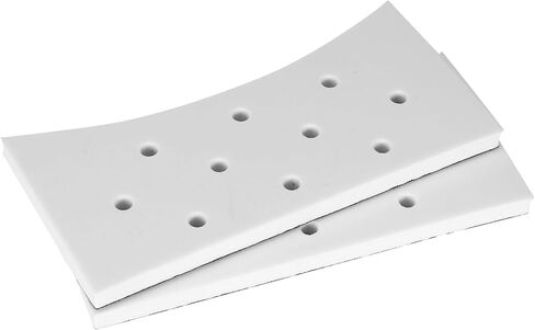 مجموعة أغطية EVA مناسبة لوسادات الرقائق المصنوعة من مزيج الصوف، باللون الأبيض، 6 عبوات، لمنصات مقاس 81.28 سم × 81.28 سم in Kuwait