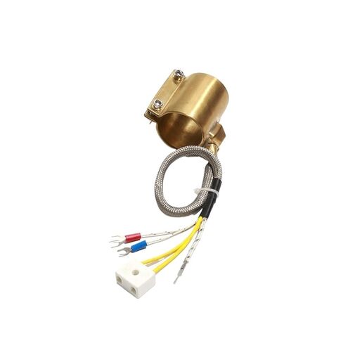1pc Brass Copper Insulated Band Heater Coil Closed Type 220v 42x40mm 42x60mm 240W-360W for Injection Molding Machine(5 Wires,220V_IDXH 42X60MM 360W) in Kuwait