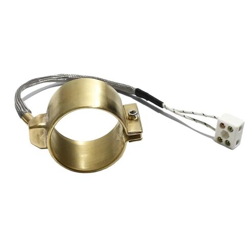 220V Electric Brass Nozzle Band Heating Element ID 48MM 50MM Die Head Molding Heater Element H30/40/60MM 350W 400W(IDxH 48x40mm 270W) in Kuwait