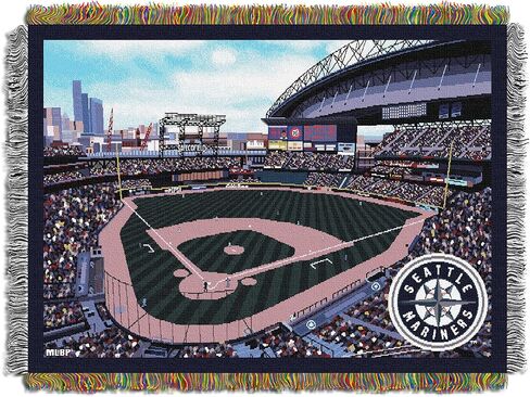 غطاء منسوج أكريليك لملعب MLB مرخص رسميًا، مقاس 48 بوصة × 60 بوصة in Saudi Arabia