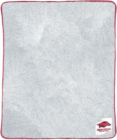 Northwest NCAA Arkansas Razorbacks Unisex-Adult Raschel Throw Blanket, 50" x 60", Two Tone in Saudi Arabia