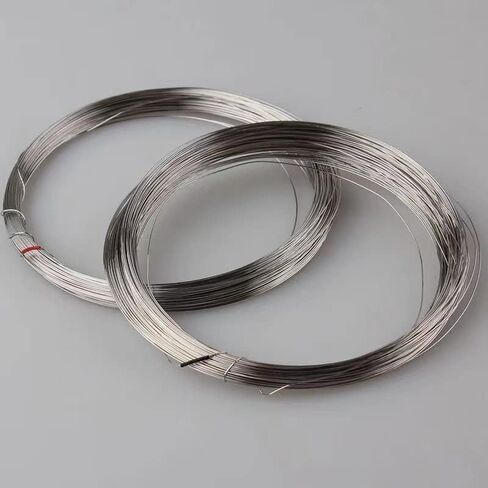 Pure Pt Wire, Platinum Wire Electrode, electrophoresis Cell Electrode, Purity: 99.99%.(50 Centimeter)(0.1mmx50cm) in Saudi Arabia