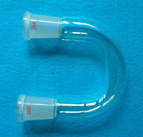 24/40,U-Shape Glass Connecting Adapter,U-Tube,Both Socket Ground Joint in Saudi Arabia