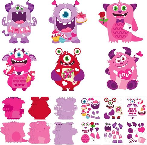 DIYASY 24 Kits Pumpkin Craft Kits with Stickers, Halloween Crafts Kit for Kids Fall DIY Arts Craft Trick or Treat Party Favors Decorations Decorating Kit for Girls Boys Toddlers Ages 3-5 4-8 in Saudi Arabia