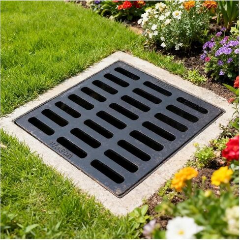 Concrete Permeable Grating Outdoor Cast Iron Channel Drainage Grating Cover Underground Drainage Trough(5t) in Saudi Arabia