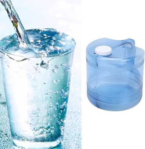 HEEPDD Distilled Water Container, 4L PP Distilled Water Replacement Collection Bottle Large Capacity Practical Distiller Water Container for Home Beauty Countertop in Saudi Arabia