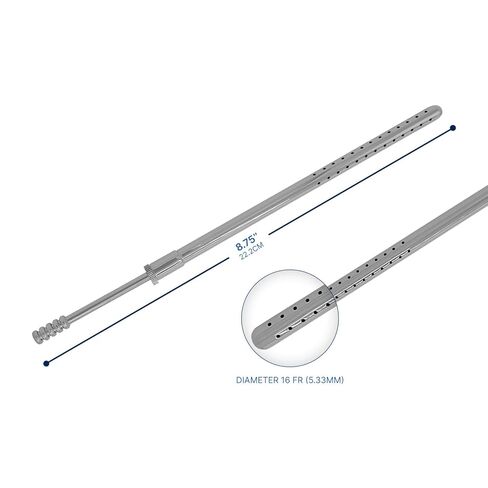 Poole Suction Tube 23 French Curved in Saudi Arabia
