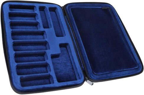 Kadimendium Portable Saxophone Mouthpiece Storage Case Soft Oxford Cloth, Universal Mouthpiece Bag for Musicians, Black in Saudi Arabia